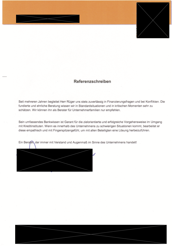 Verl&auml;ssliche Begleitung Finanzierung und Konflikte